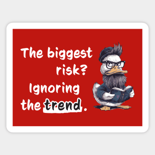Trend Following Trader Mindset Quote Magnet
